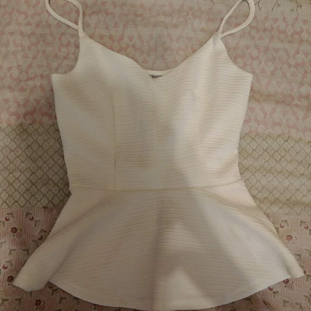 Guess peplum top